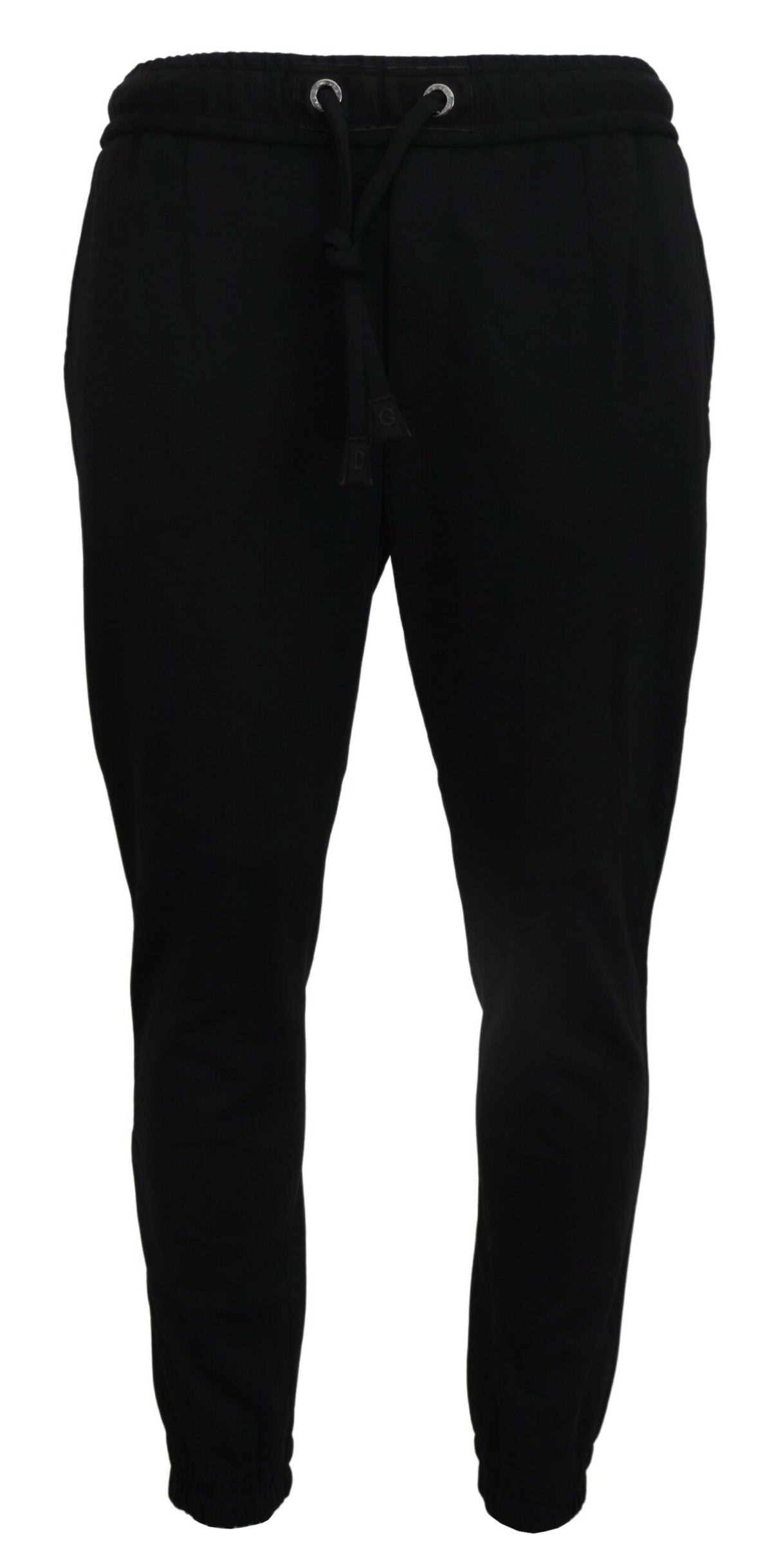 Pantalon de survêtement en laine pour homme noir Dolce &amp; Gabbana