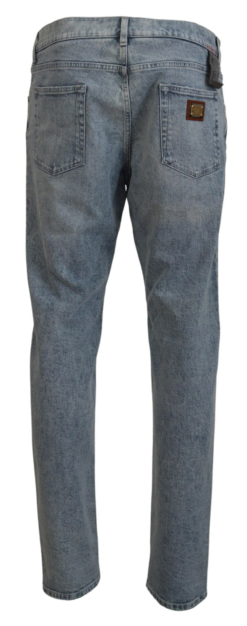 Jeans en jean slim fit bleu lavé de Dolce &amp; Gabbana