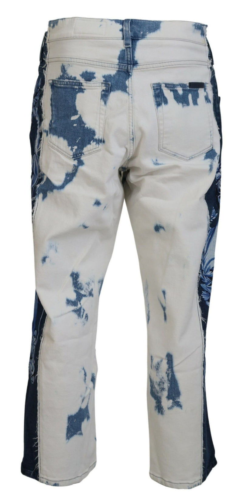 Jeans en coton délavé bleu Ceasar à coupe ample de Dolce &amp; Gabbana