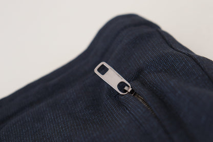 Pantalon de survêtement en coton pour homme, bleu, Dolce &amp; Gabbana
