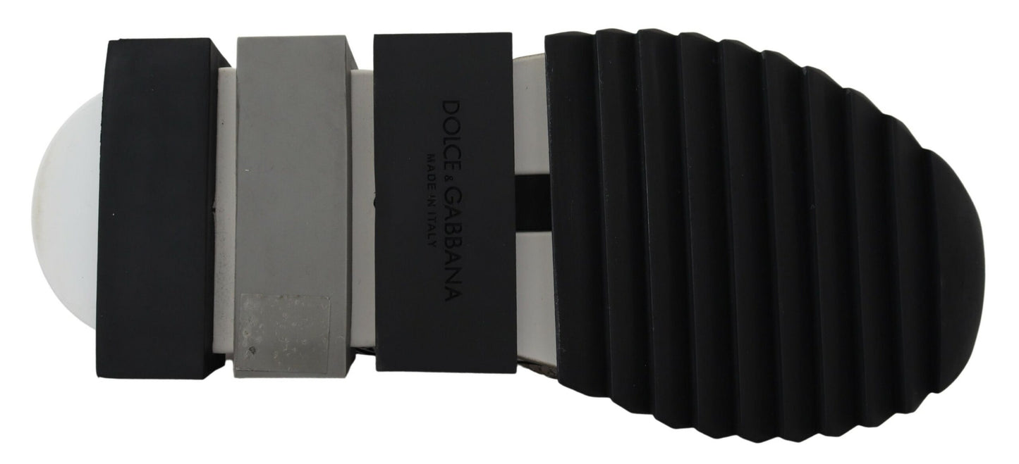 Sneakers Sorrento Dolce & Gabbana en argent et strass