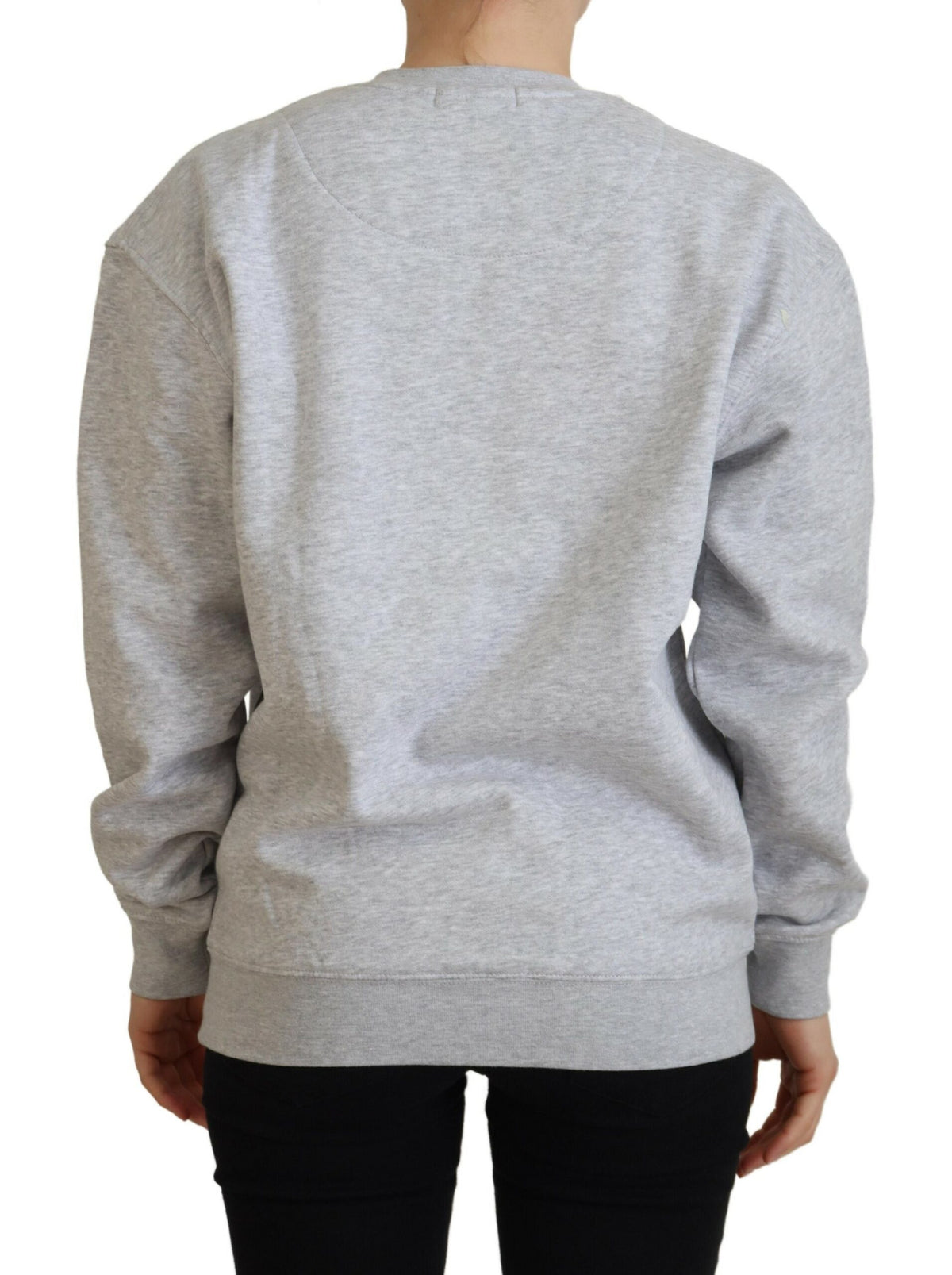 Philippe Model Pull-over à Manches Longues Imprimé Gris