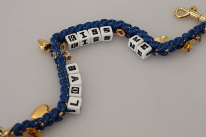 Dolce & Gabbana Multicolor Versierde Tas Schouderriem