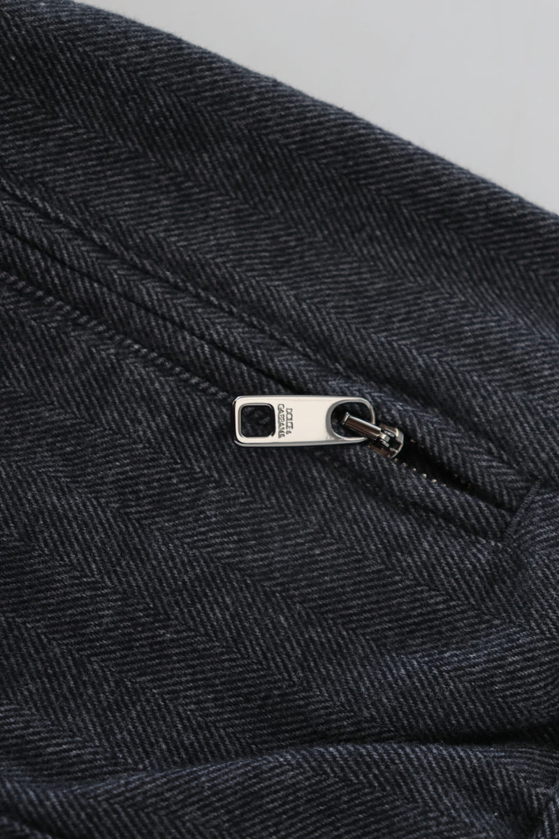 Dolce &amp; Gabbana grijze joggingbroek van katoen voor heren