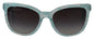 Lunettes de soleil papillon en acétate et dentelle bleues Dolce & Gabbana DG4190