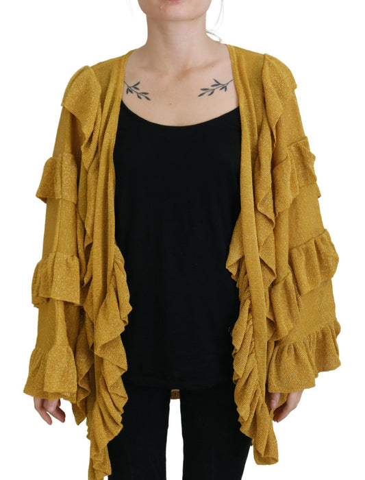 Aniye By Gold Lange Mouwen Gerimpelde Dames Cardigan Trui
