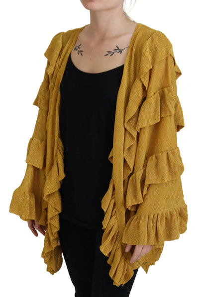 Aniye By Gold Lange Mouwen Gerimpelde Dames Cardigan Trui