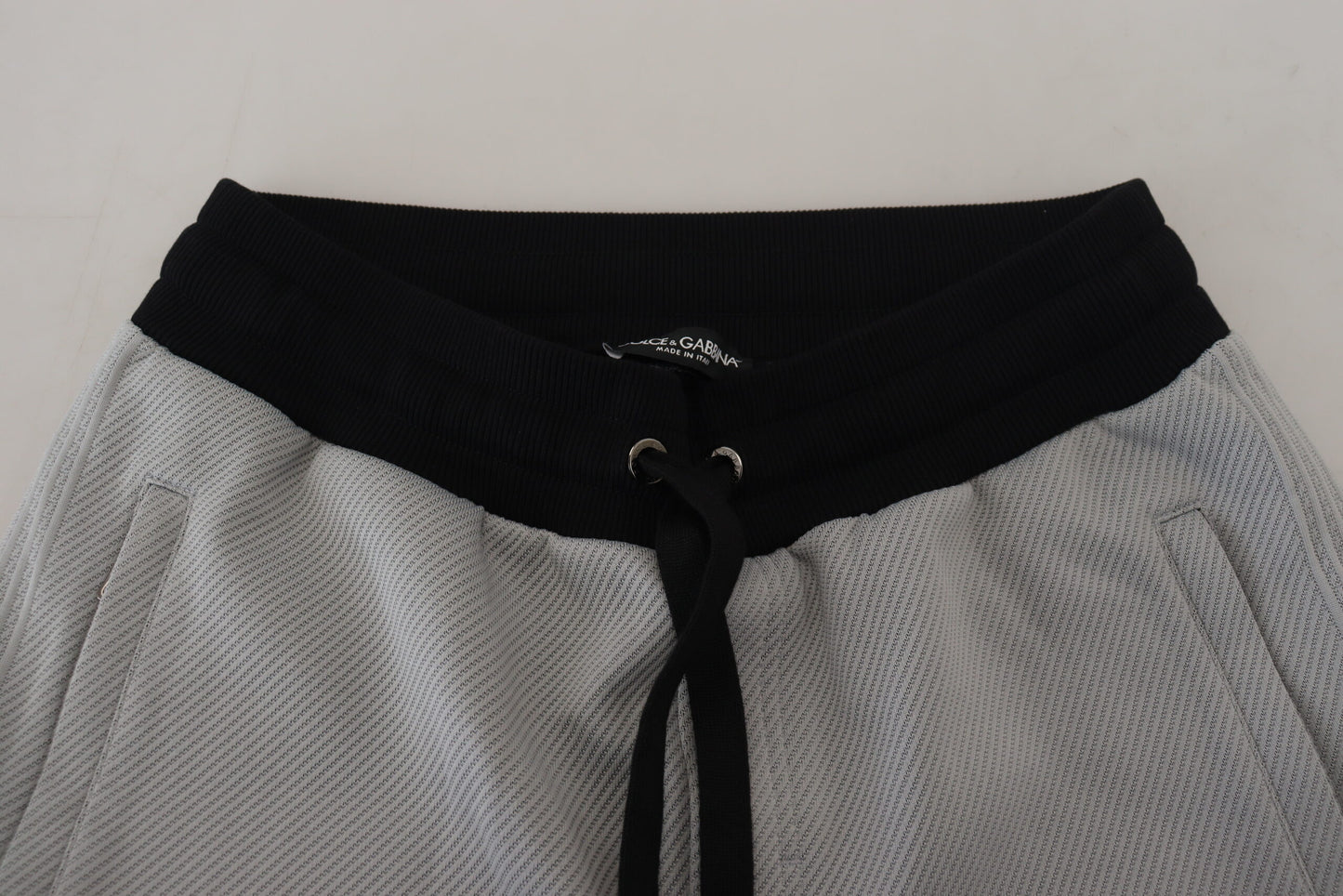 Dolce &amp; Gabbana grijze polyester joggingbroek