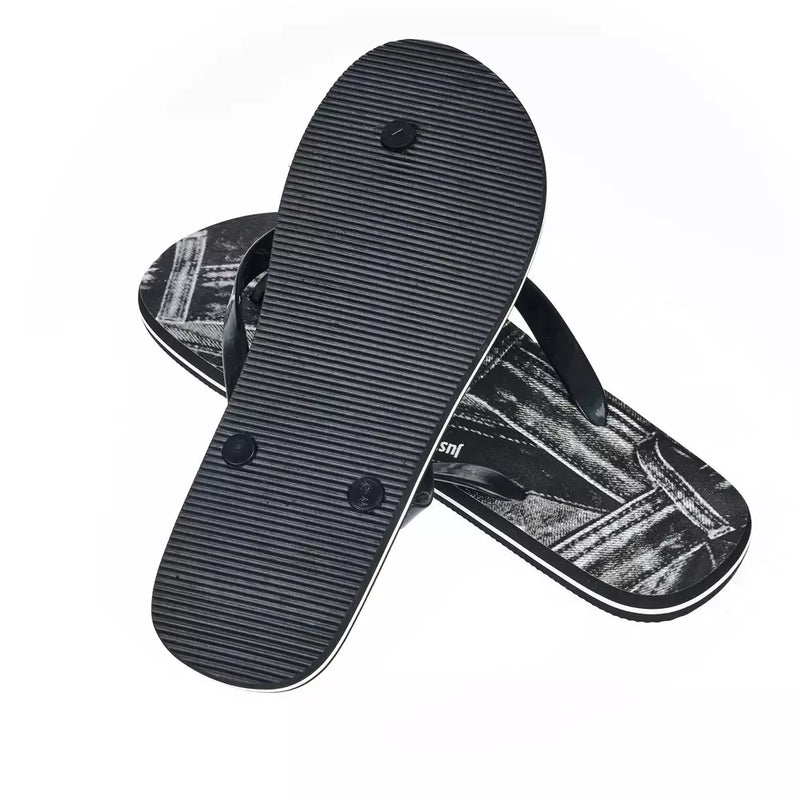 Just Cavalli Black EVA Men Sandal - Comfort Meets Style