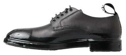 Dolce & Gabbana leren derby's in het zwart