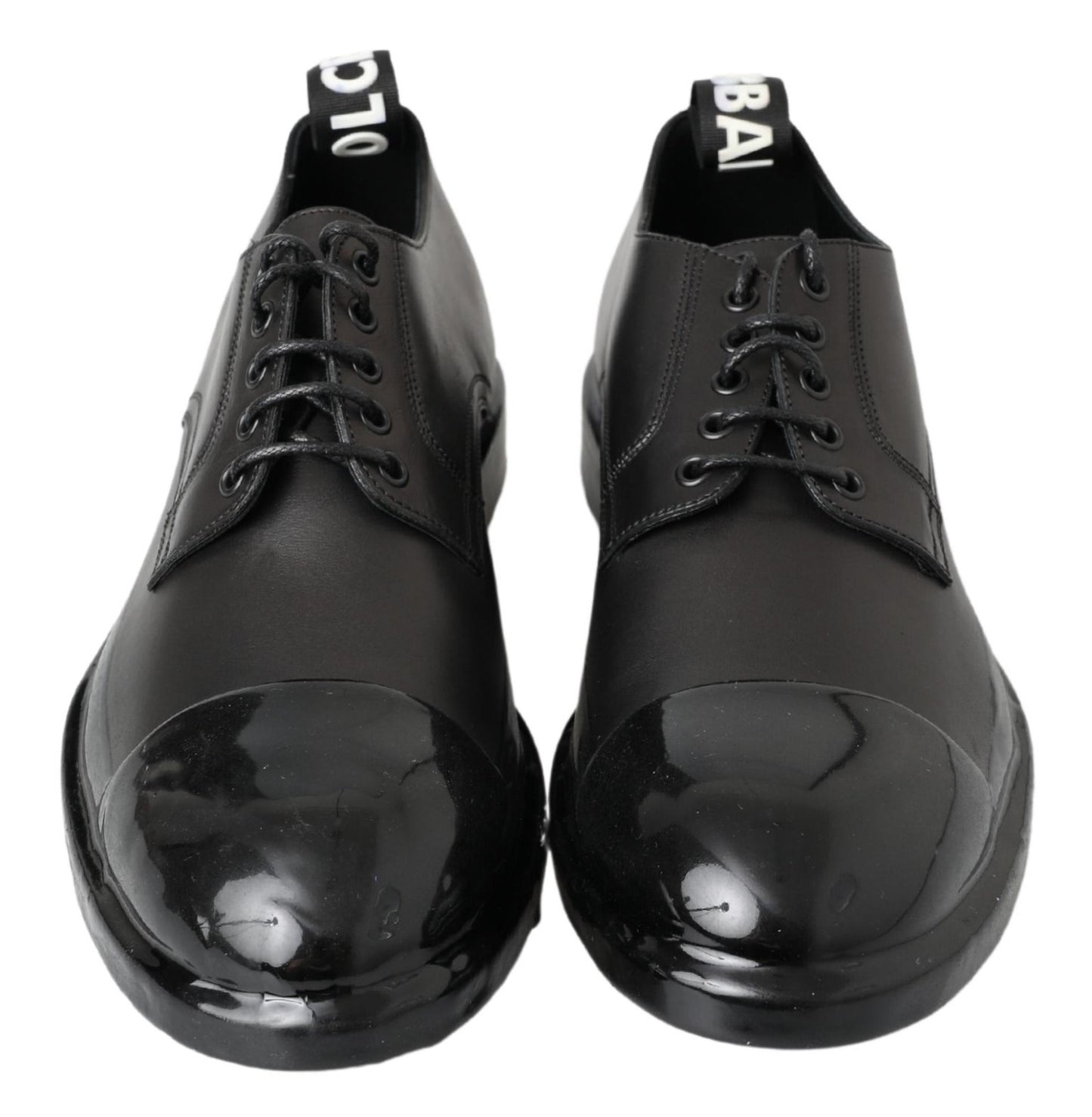Dolce & Gabbana leren derby's in het zwart