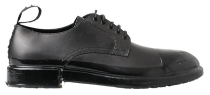 Dolce & Gabbana leren derby's in het zwart