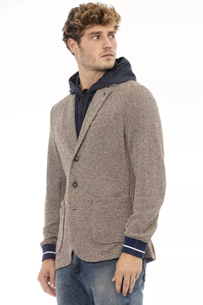Veste en tissu à capuche, chic et imperméable, Distretto12