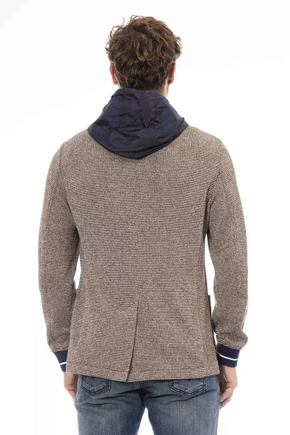 Veste en tissu à capuche, chic et imperméable, Distretto12