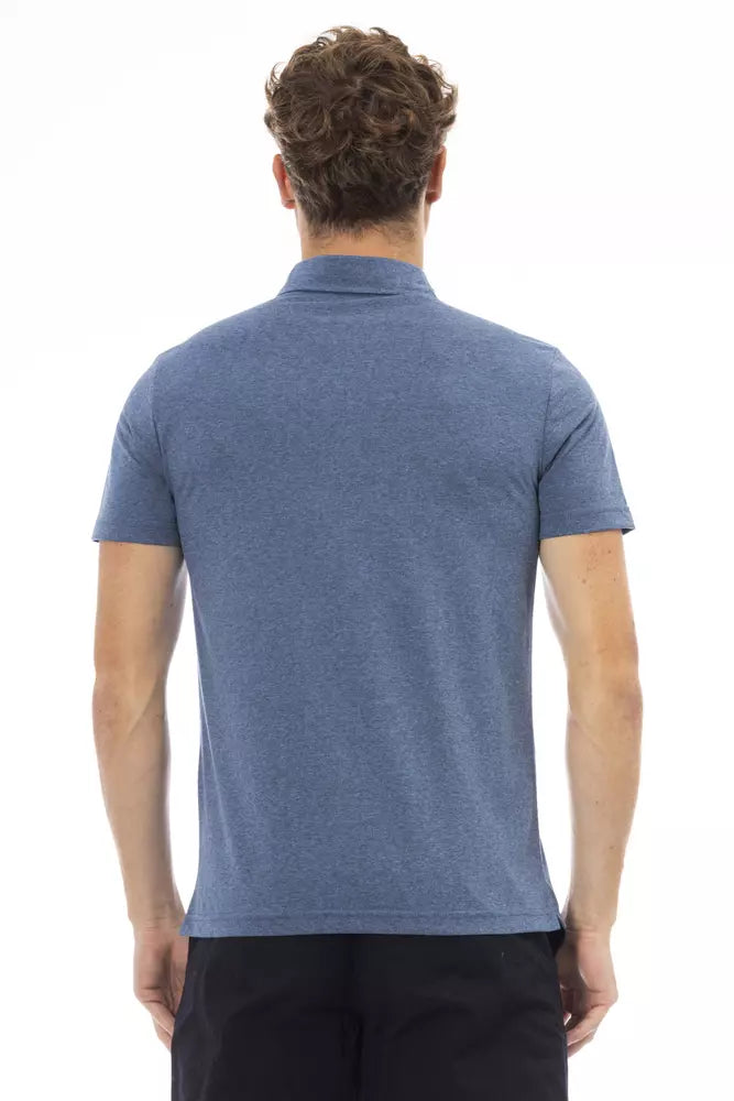 Baldinini Trend Blauw Katoenen Polo Shirt voor Heren