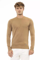 Pull en modal beige pour homme, tendance Baldinini