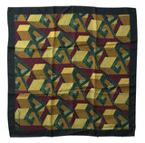 Foulard carré imprimé multicolore Dolce &amp; Gabbana