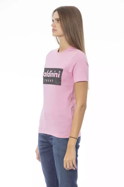 Baldinini Trend Multicolour Katoenen Dames T-Shirt