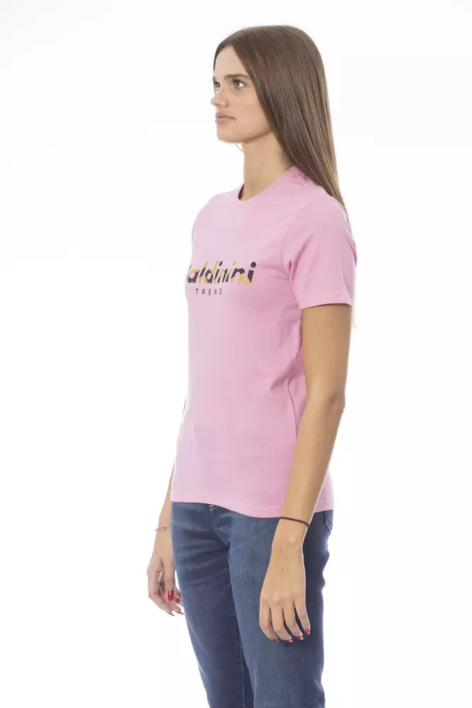 Baldinini Trend Multicolour Katoenen Dames T-Shirt