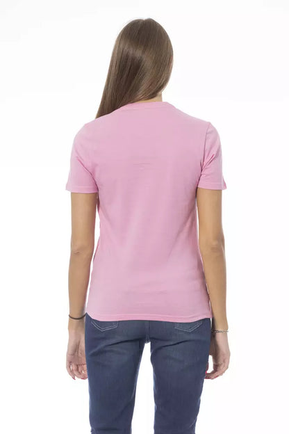 Baldinini Trend Multicolour Katoenen Dames T-Shirt