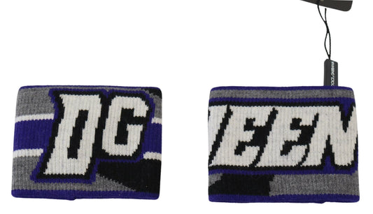 Ensemble deux pièces de bracelets Dolce & Gabbana à logo violet