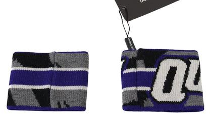 Ensemble deux pièces de bracelets Dolce & Gabbana à logo violet