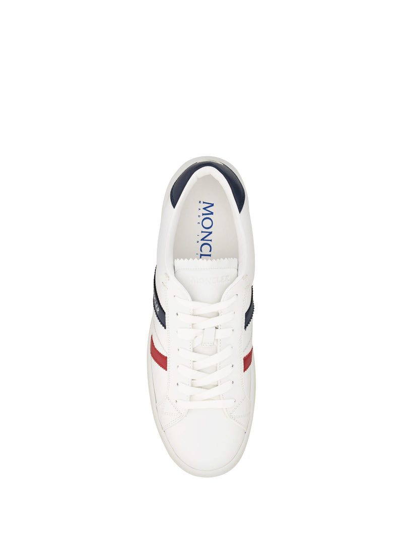 Moncler Monaco M Sneakers pour Hommes - Élégance en Blanc
