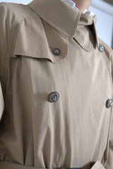 Dolce & Gabbana Veste Trench Double Boutonnée Khaki
