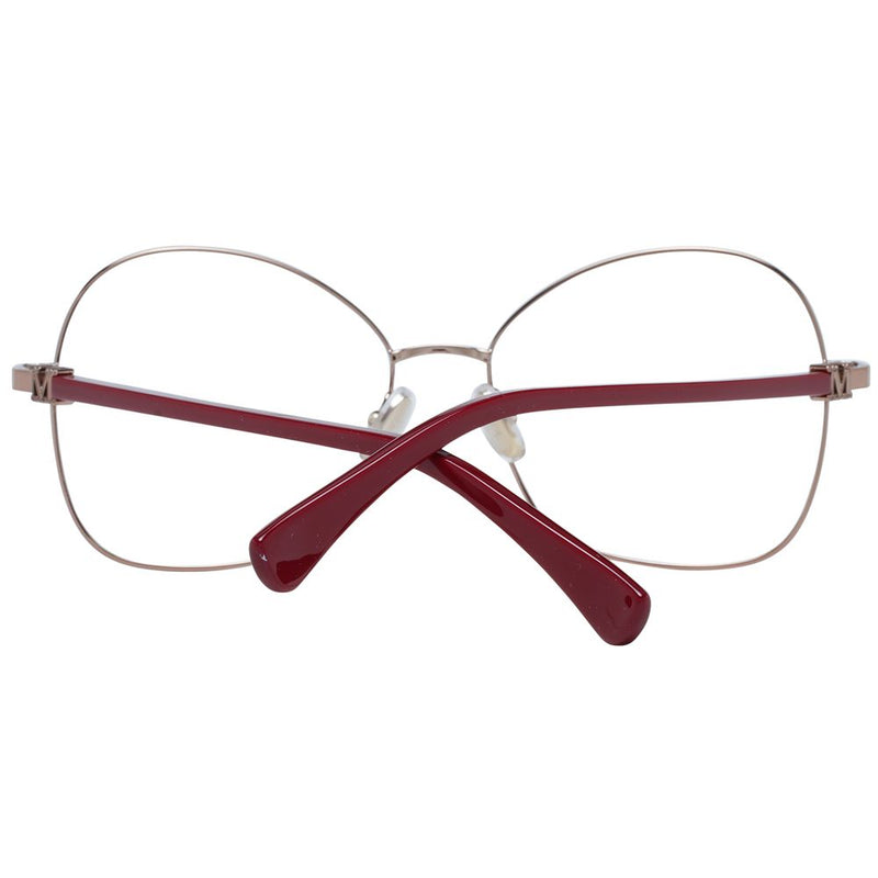 Max Mara Bronze Women Glasses Frame - Élégant Style Papillon