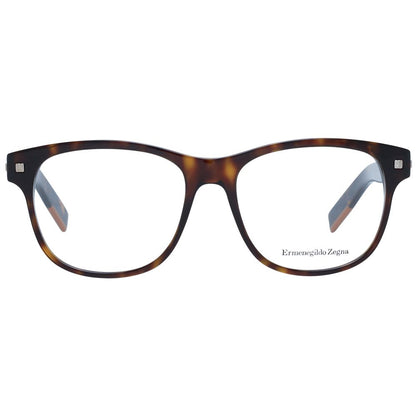 Monture de lunettes pour homme marron Ermenegildo Zegna