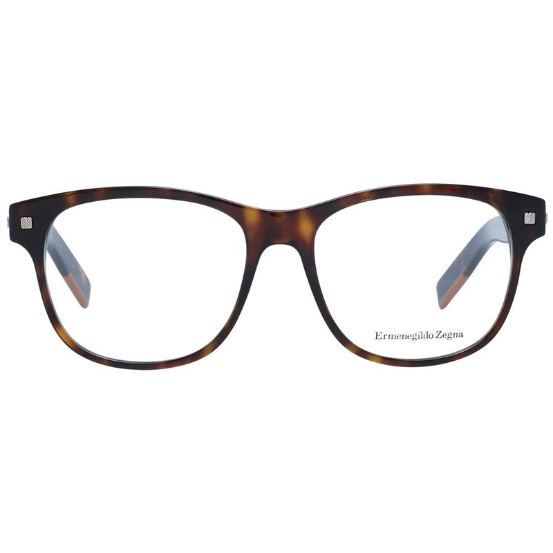 Monture de lunettes pour homme marron Ermenegildo Zegna