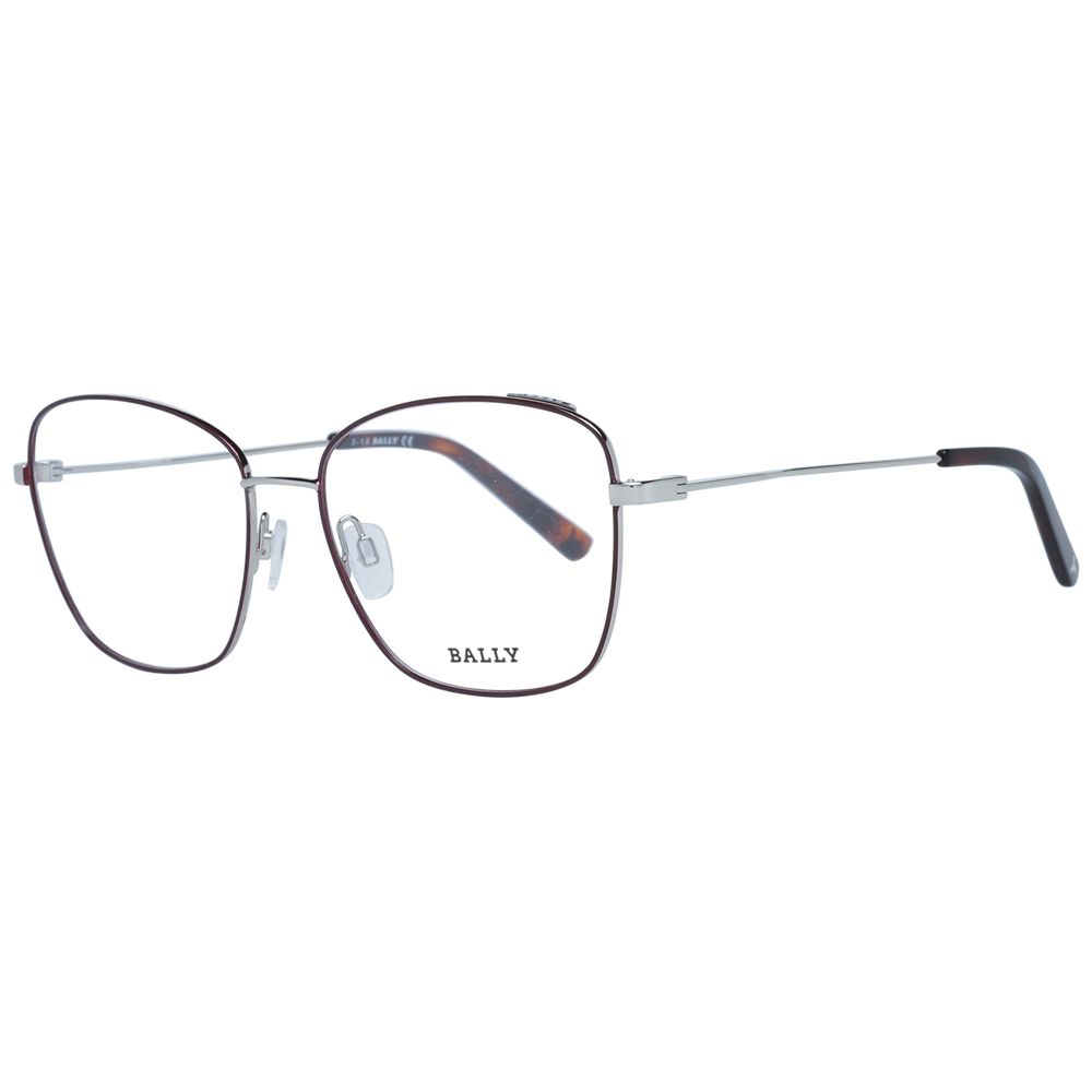 Bally Burgundy Women Optical Frames - Stylish and Durable Eyewear