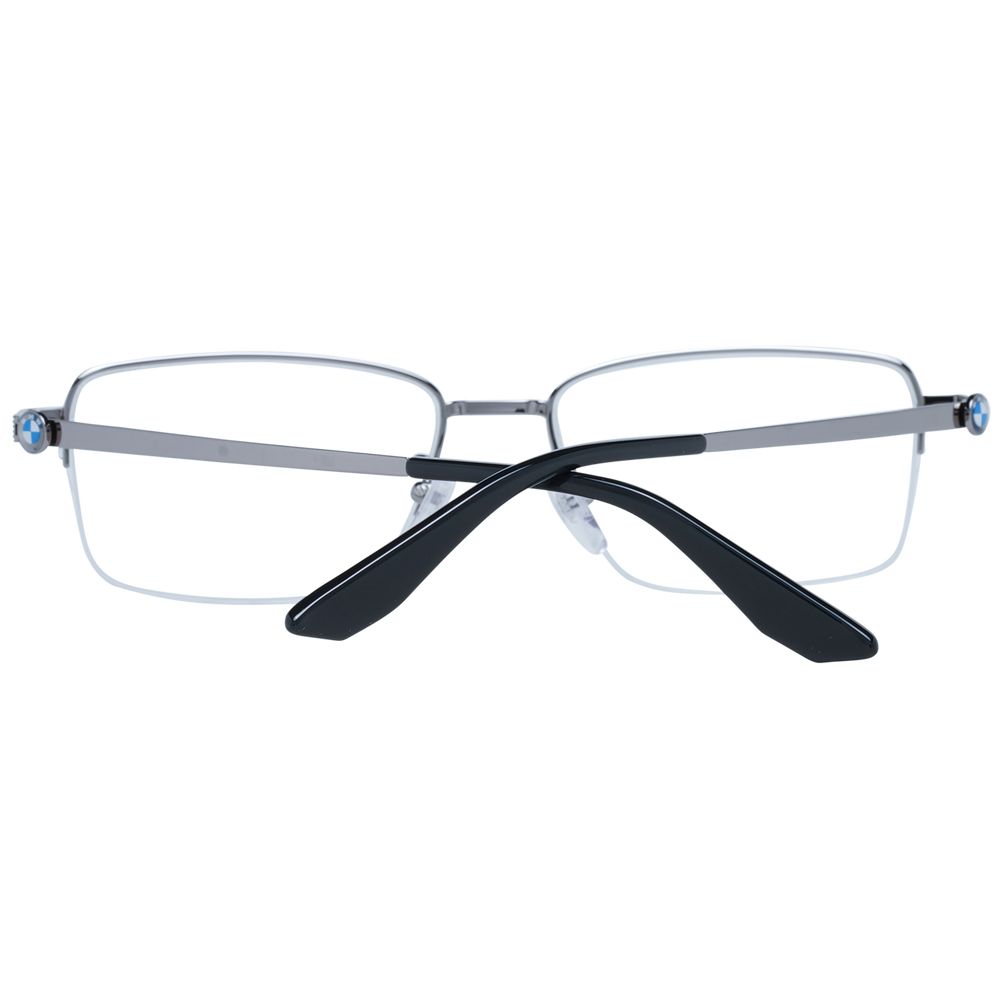 Monture de lunettes pour homme BMW argentée