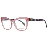 Emilio Pucci Pink Women Glasses Frame - Chic Square Design
