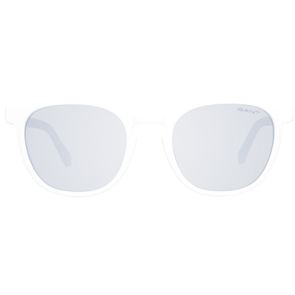 Lunettes de soleil blanches pour homme Gant