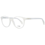 Maje Cream Plastic Glasses (Frames) - Elegant Round Style