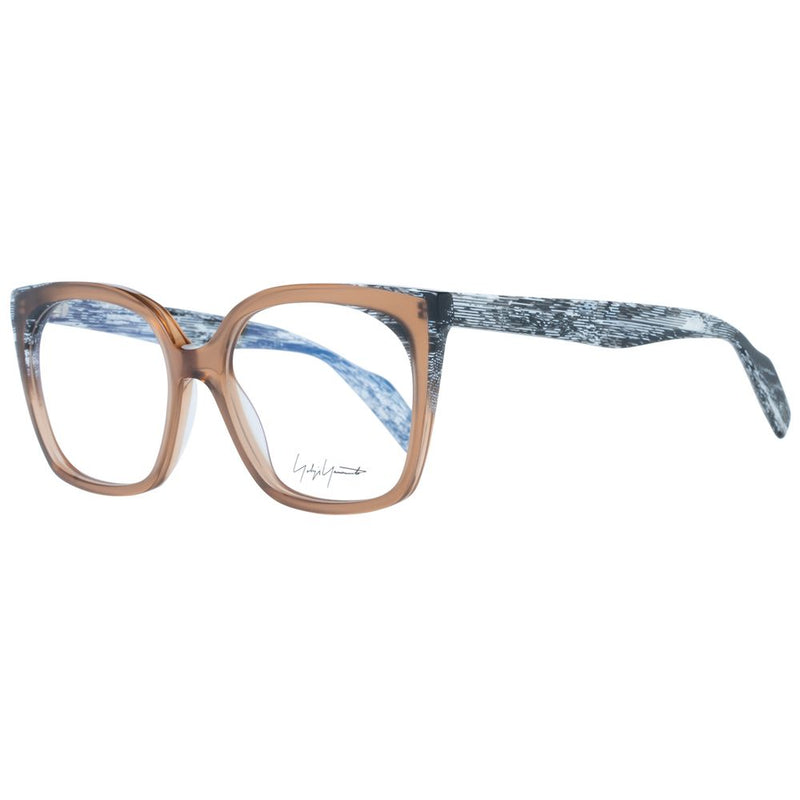 Monture de lunettes marron pour femme Yohji Yamamoto