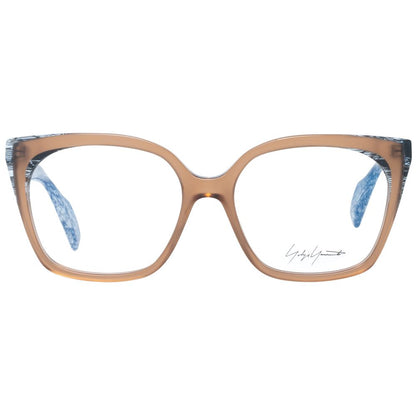 Yohji Yamamoto Brown Women Glasses Frame
