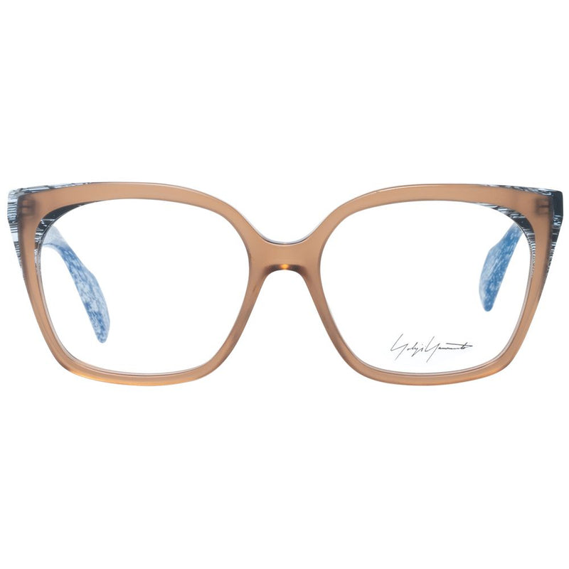 Monture de lunettes marron pour femme Yohji Yamamoto
