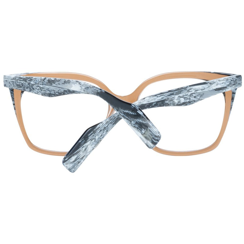 Monture de lunettes marron pour femme Yohji Yamamoto