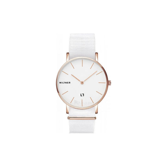 Montre analogique élégante pour femme Millner en or rose