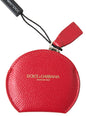 Dolce & Gabbana Rode Kalfsleren Handspiegelhouder