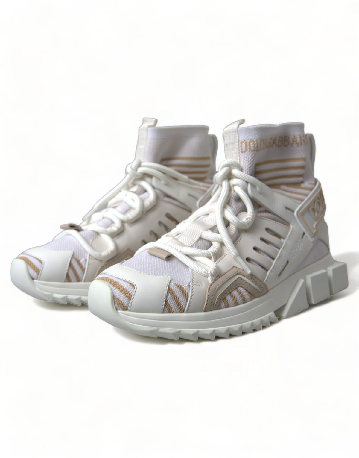 Dolce & Gabbana Sorrento Sneakers - White Beige