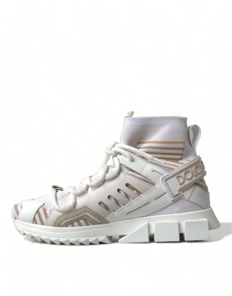 Dolce & Gabbana Sorrento Sneakers - White Beige