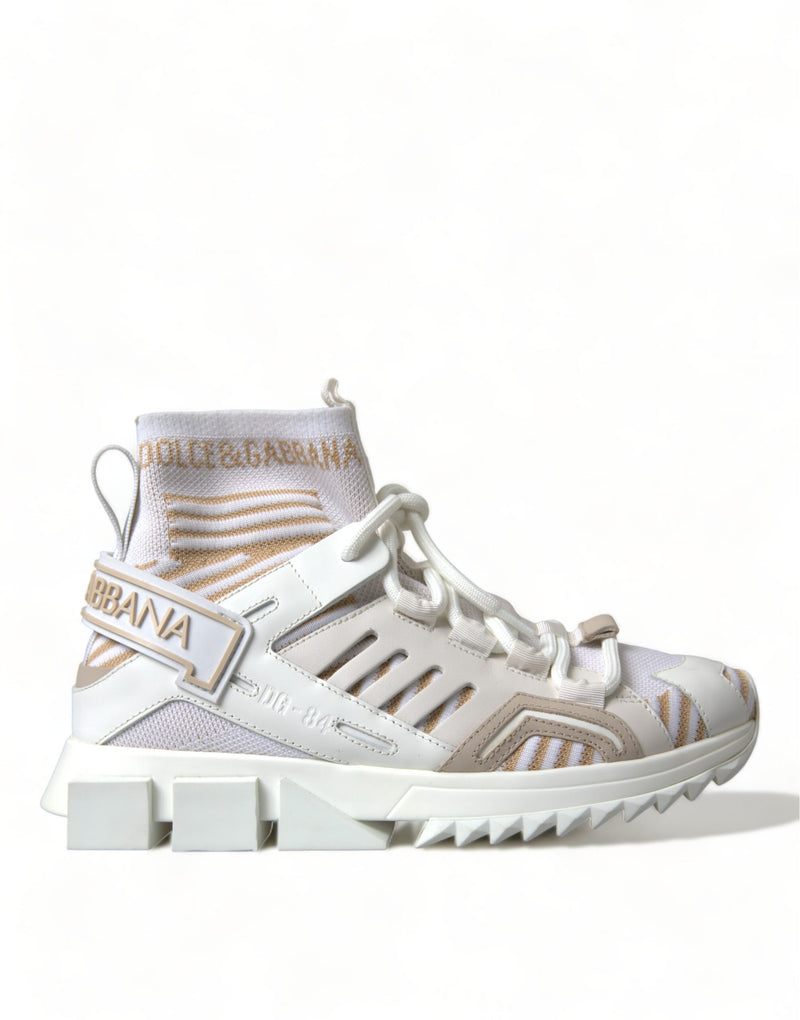 Dolce & Gabbana Sorrento Sneakers - White Beige