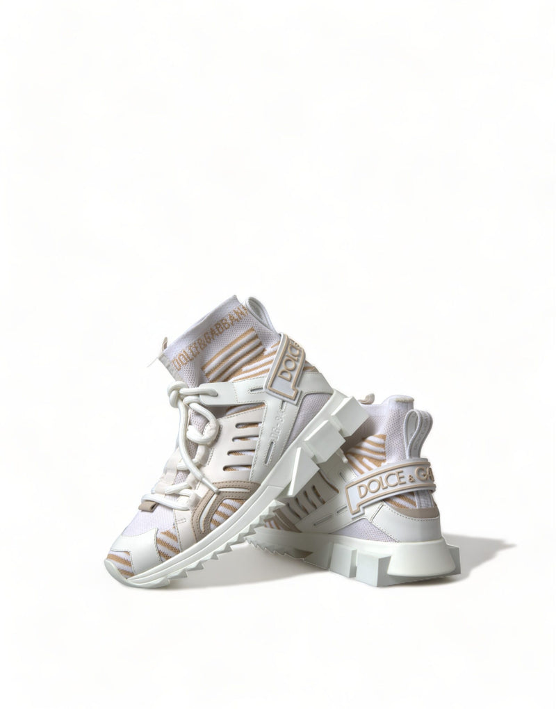 Dolce & Gabbana Sorrento Sneakers - White Beige