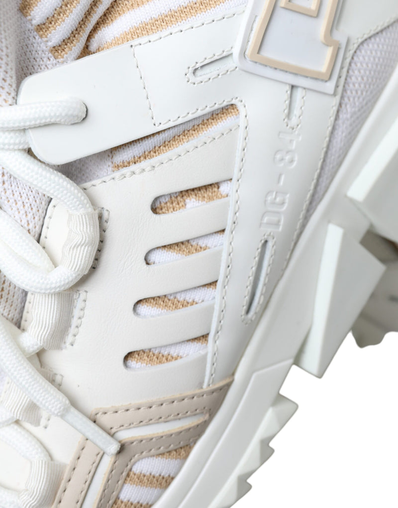 Dolce & Gabbana Sorrento Sneakers - White Beige