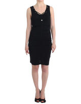 Robe fourreau noire de Roccobarocco