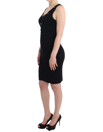 Robe fourreau noire de Roccobarocco