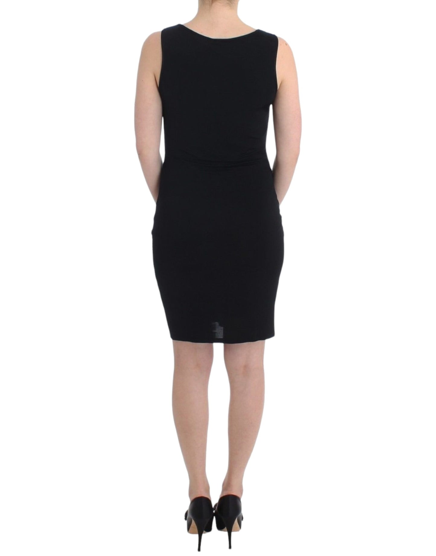 Robe fourreau noire de Roccobarocco